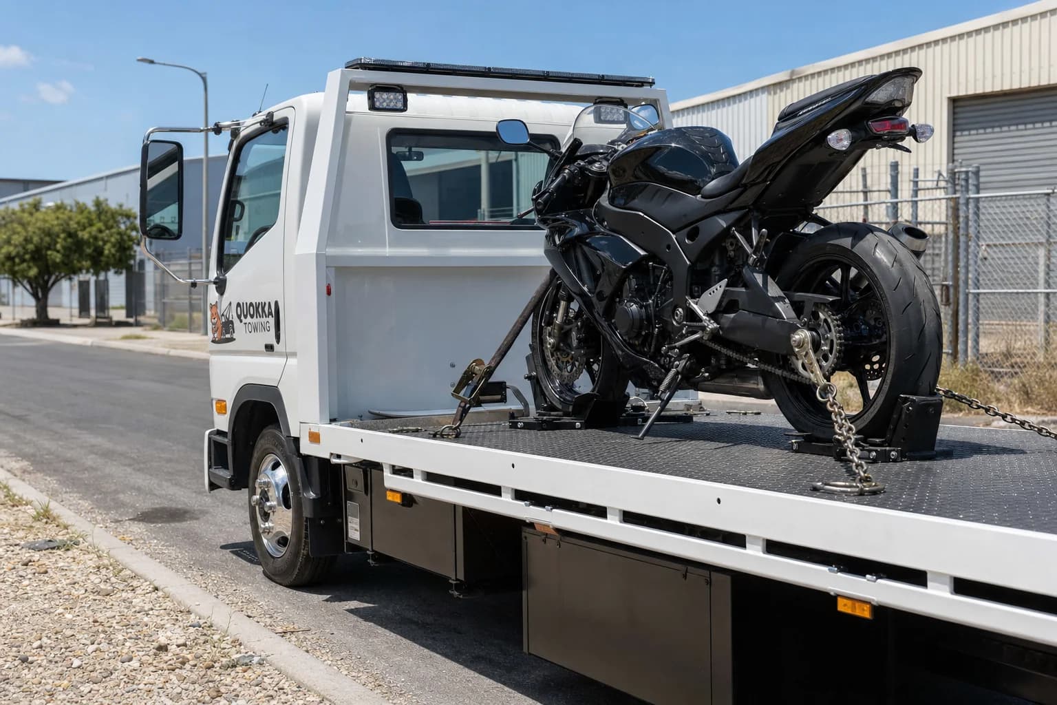 Quokka Towing motorcycle towing perth in Perth